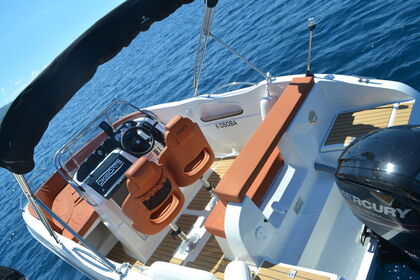 Rental Motorboat Oki Boats Barracuda 545 Open Kotor