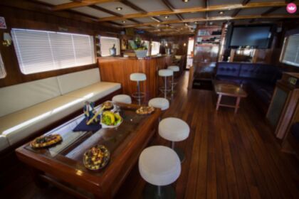 Traditional wooden boat Kamelija - for private tours