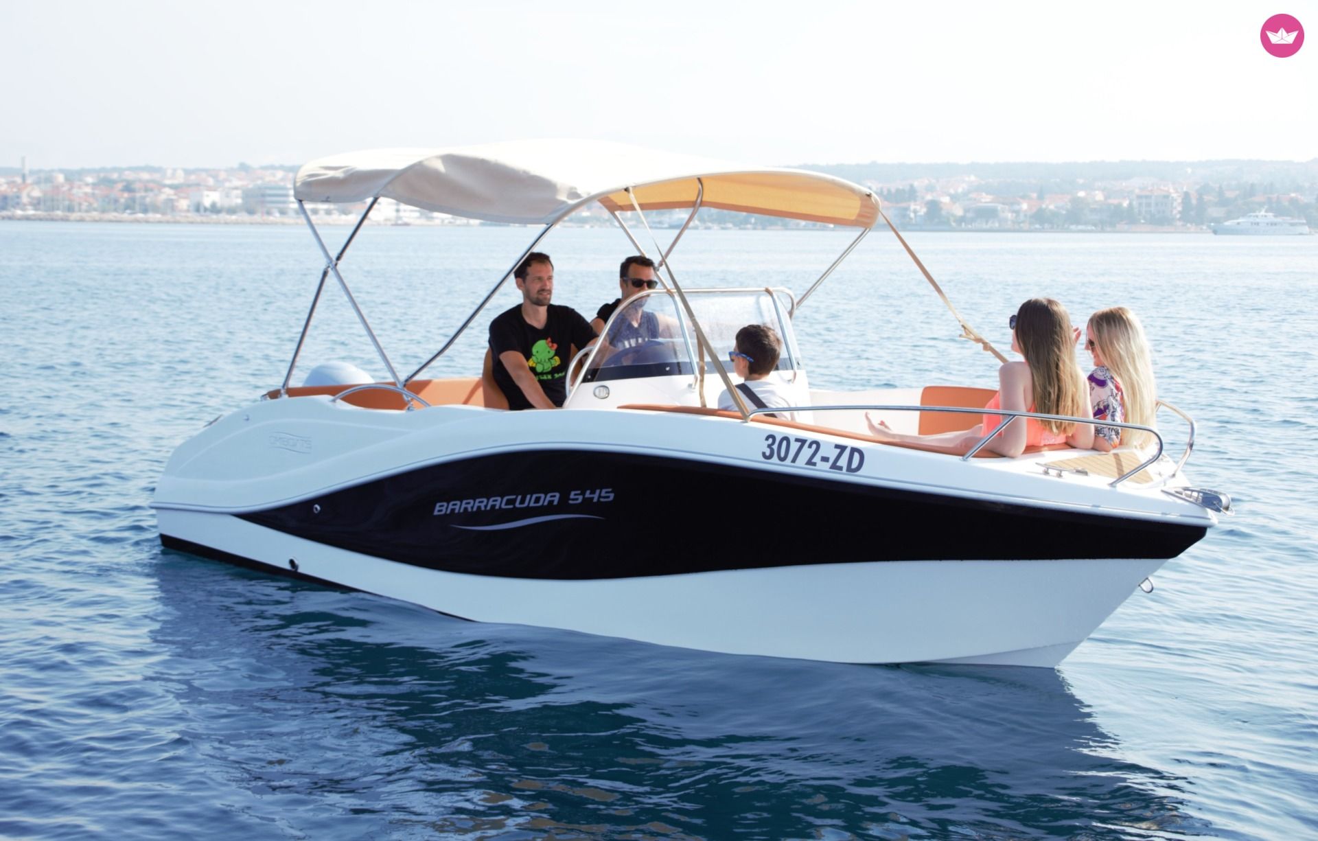 Motorboat Okiboats Barracuda 545  