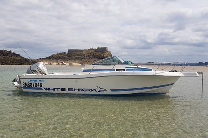 Location Bateau à moteur White Shark 226 Saint-Malo