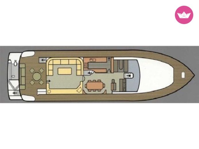 Charter motorboat in Athens  