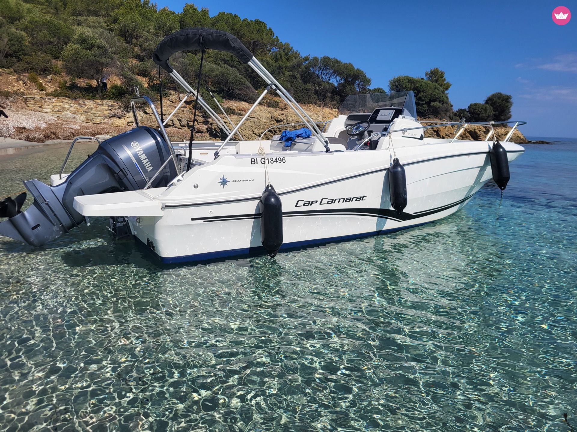 Bateau à moteur Jeanneau Cap Camarat 7.5 Cc 225cv
