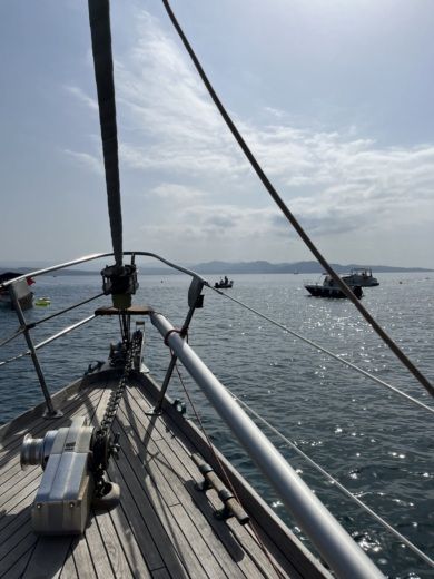 La Londe-les-Maures Sailboat Franz Mass Taillefer alt tag text