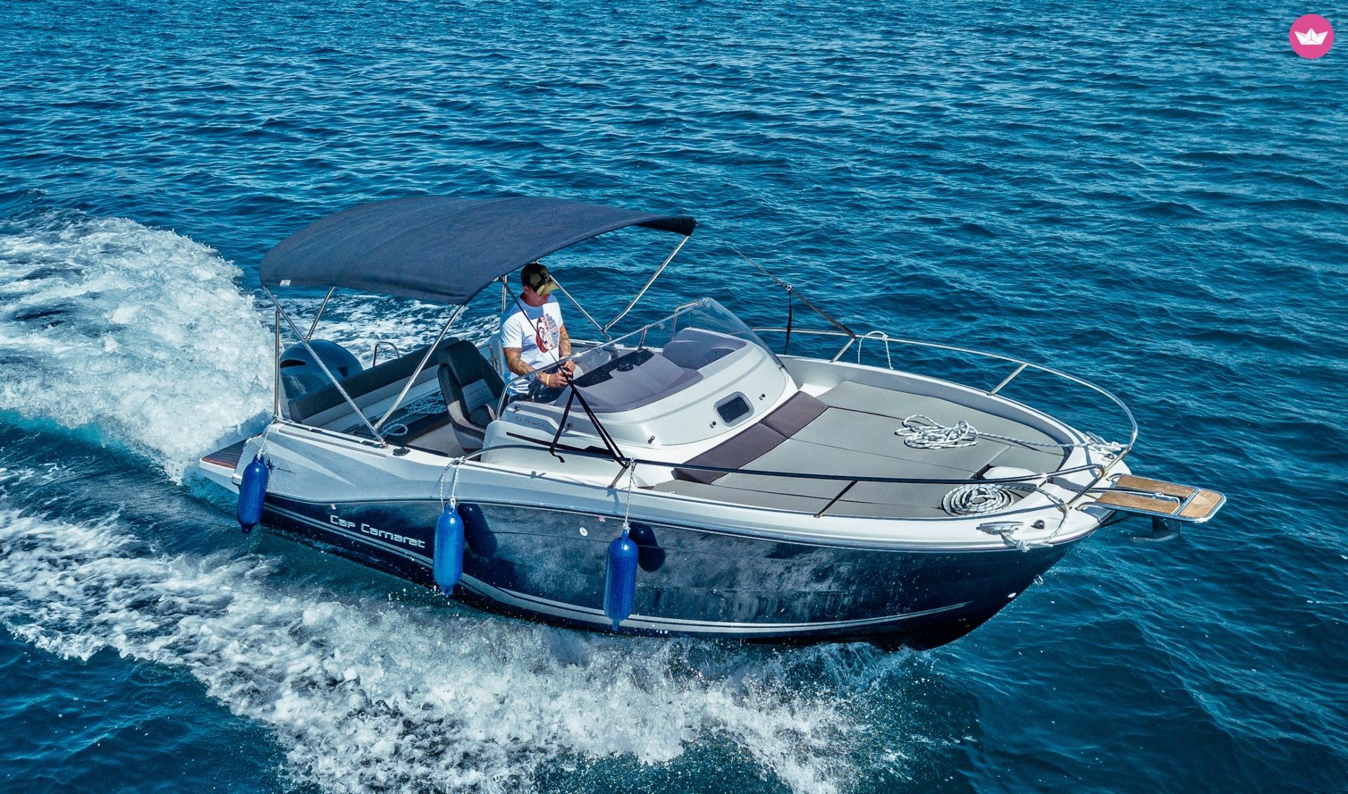 Bateau à moteur Jeanneau Cap Camarat 6,5 WA 150cv