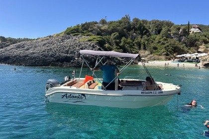 Rental Boat without license  Proteus Limeni Zakynthos