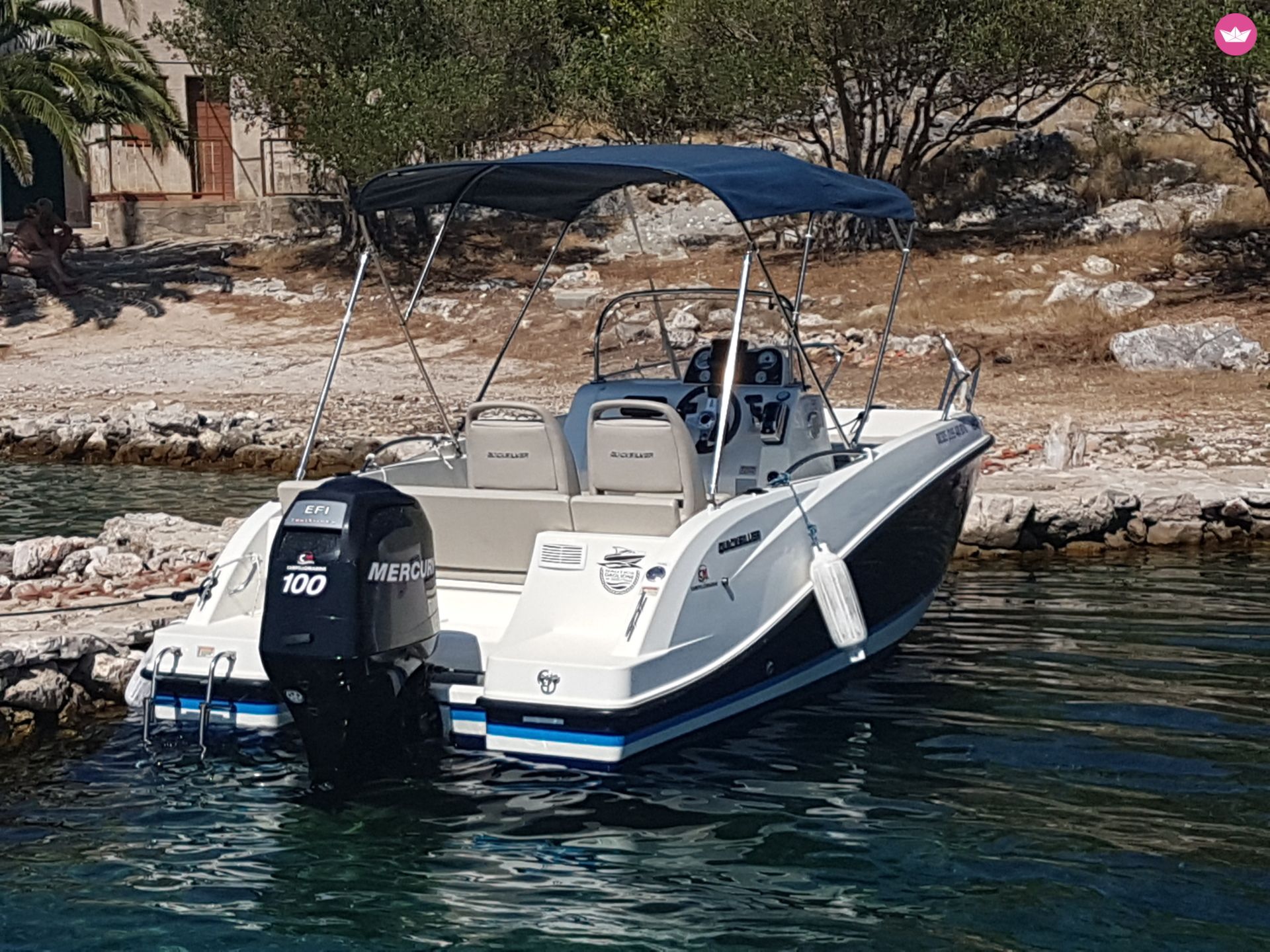 Quicksilver Activ 555 in Zadar for hire