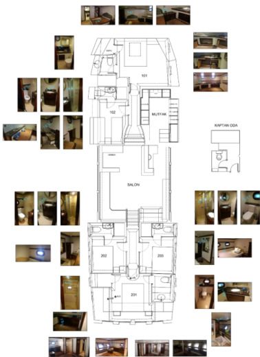 Gulet Locaturk Bozburun Dream A boat plan
