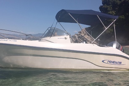 Rental Motorboat Poseidon Blue Water 540 Corfu