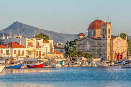 Private Half-Day of Full-Day Catamaran Sailing Cruises around Athens with BBQ , Open Bar & Transfer