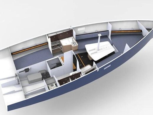 Sailboat  RM 890 Boat design plan