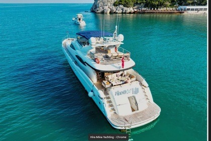 Hire Motor yacht Cantieri di Pisa 96ft 30m Antalya