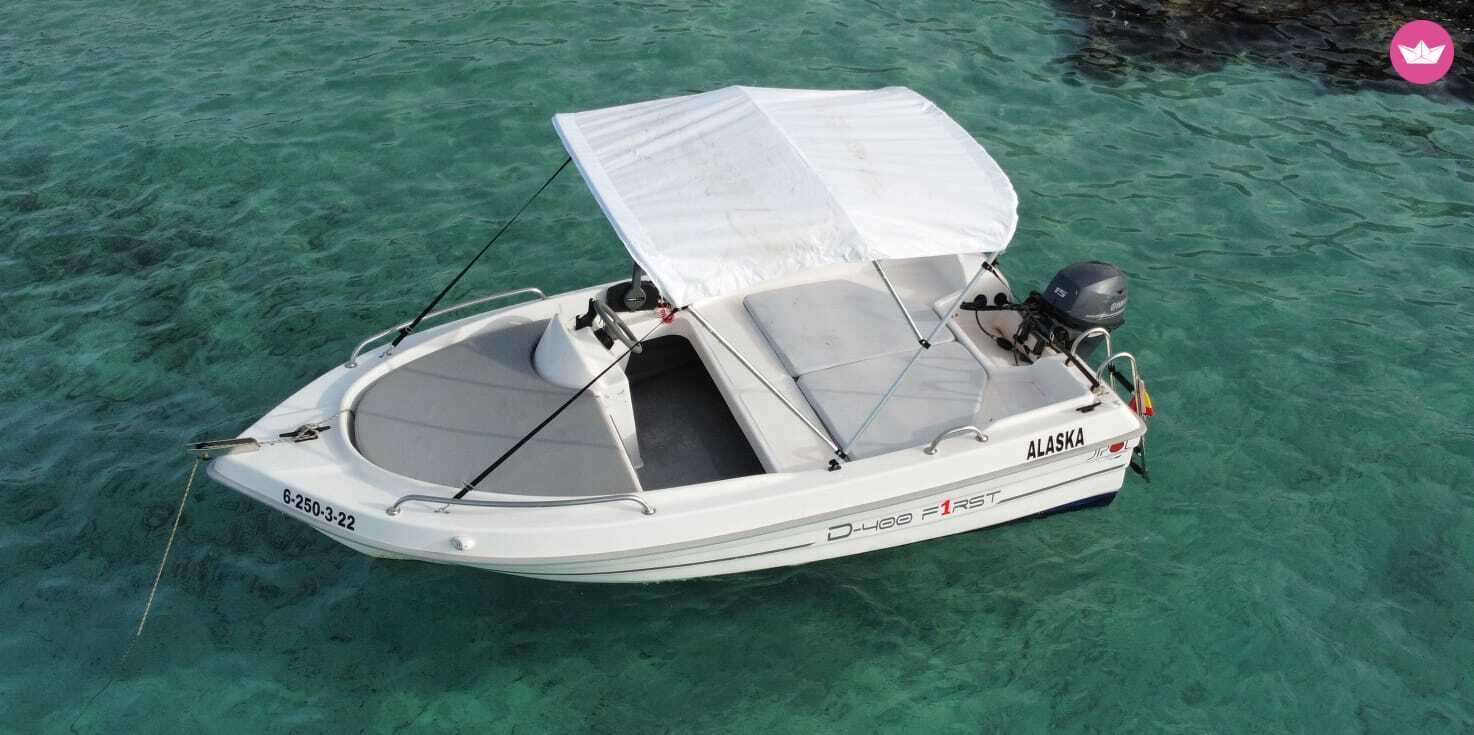 Bateau sans permis dipol D-400 15cv