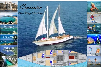 Noleggio Barca a vela Etude de Carènes Gallian 20m Bonifacio