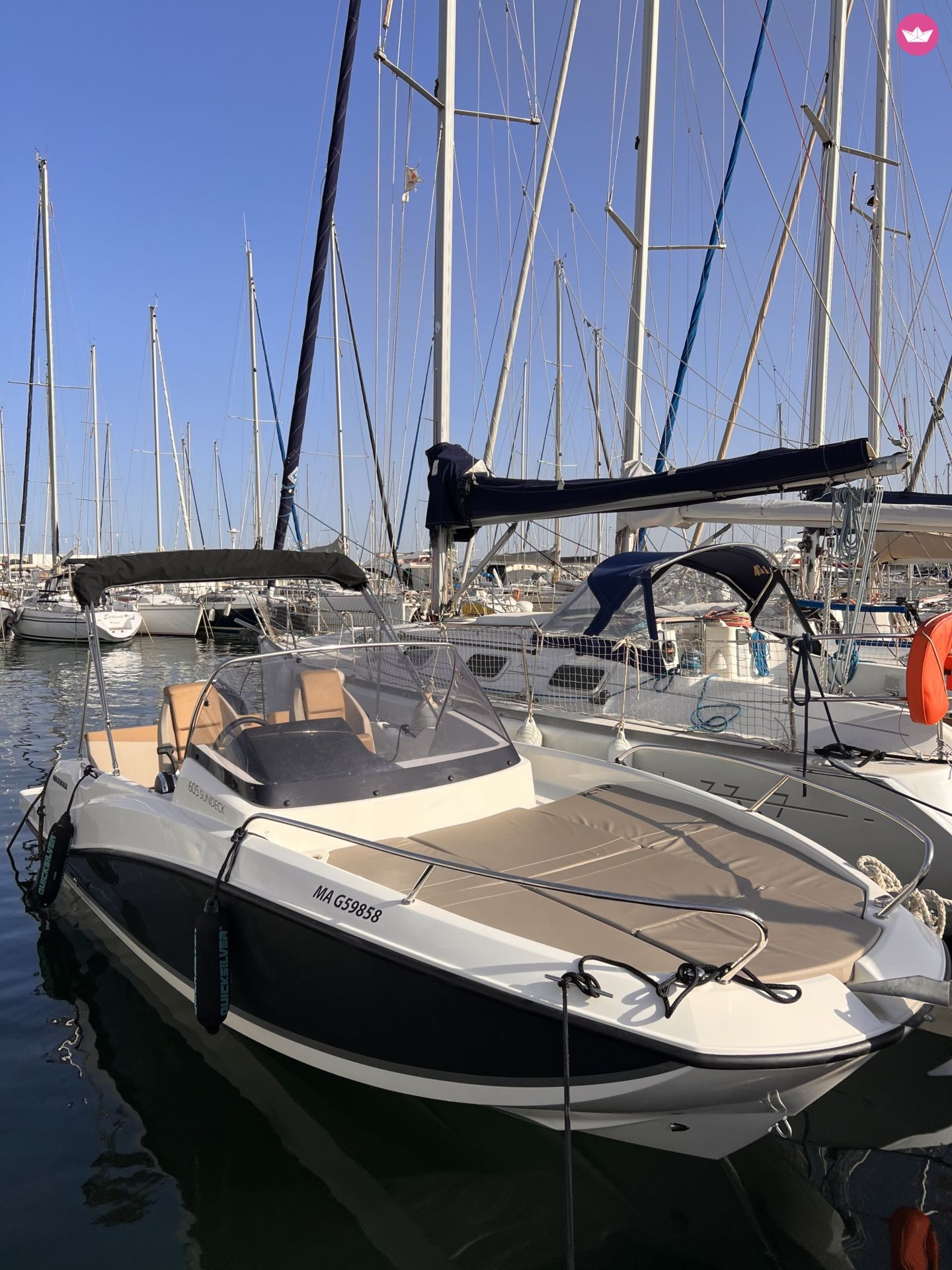 Bateau à moteur Quicksilver Activ 605 Sundeck 115cv