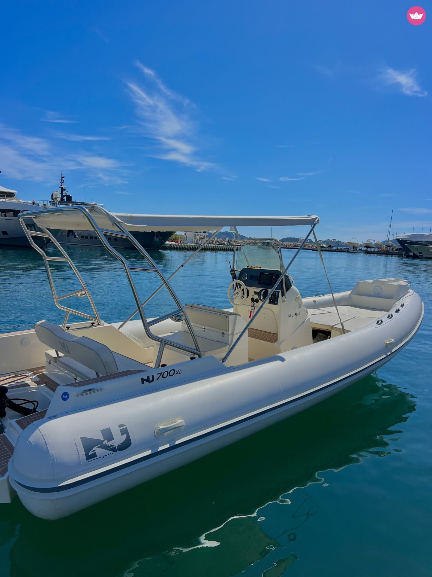 Semi-rigide Nuova Jolly 700 XL 250cv