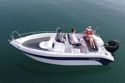 Miete Boot ohne Führerschein  Poseidon blue water 170 Mandelieu-la-Napoule