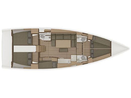 Sailboat Dufour Dufour 460 Boat design plan