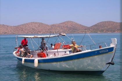 Charter Motorboat Taylor Made Wooden Traditional Agios Nikolaos