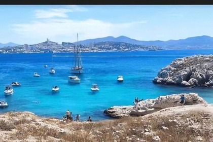 crucero a vela con el capitán Marseille-Frioul-Calanques