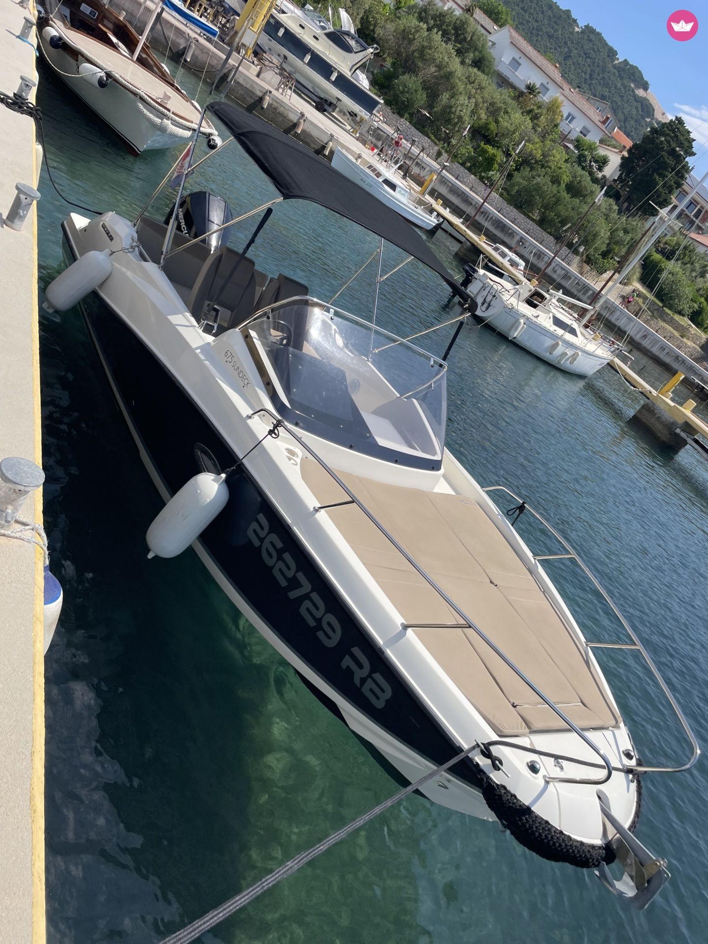 Bateau à moteur Quicksilver 675 Sundeck 200cv 8