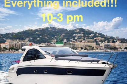 Verhuur Motorboot Super offer!!! Everything included skipper fuel Bavaria boat 13 meters from 2017! Cannes