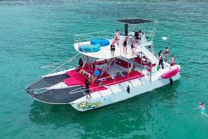 45' Custom Trimaran with Waterslides [All Inclusive] in Puerto Vallarta Mexico