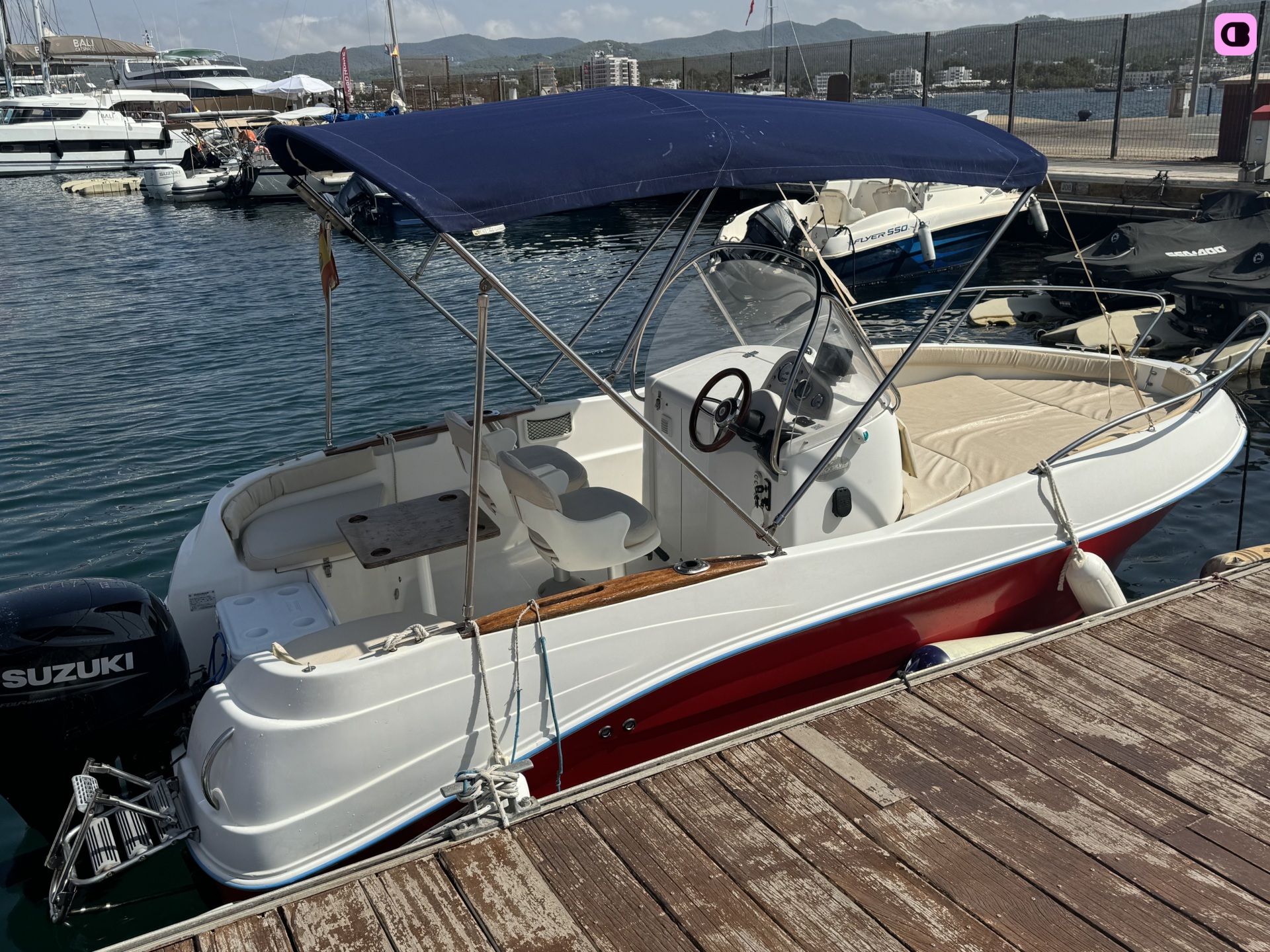 Bateau à moteur Quicksilver Flamingo 525 80cv 5