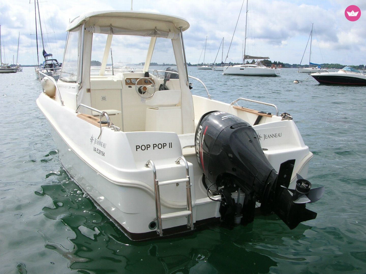 Bateau à moteur Jeanneau Merry Fisher 585 Marlin 100cv 2