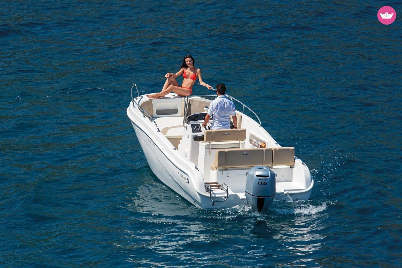Bateau à moteur Allegra Open 21 40cv 2