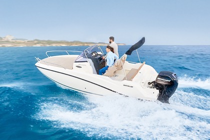 Hire Motorboat QUICKSILVER Open 605 Cannes
