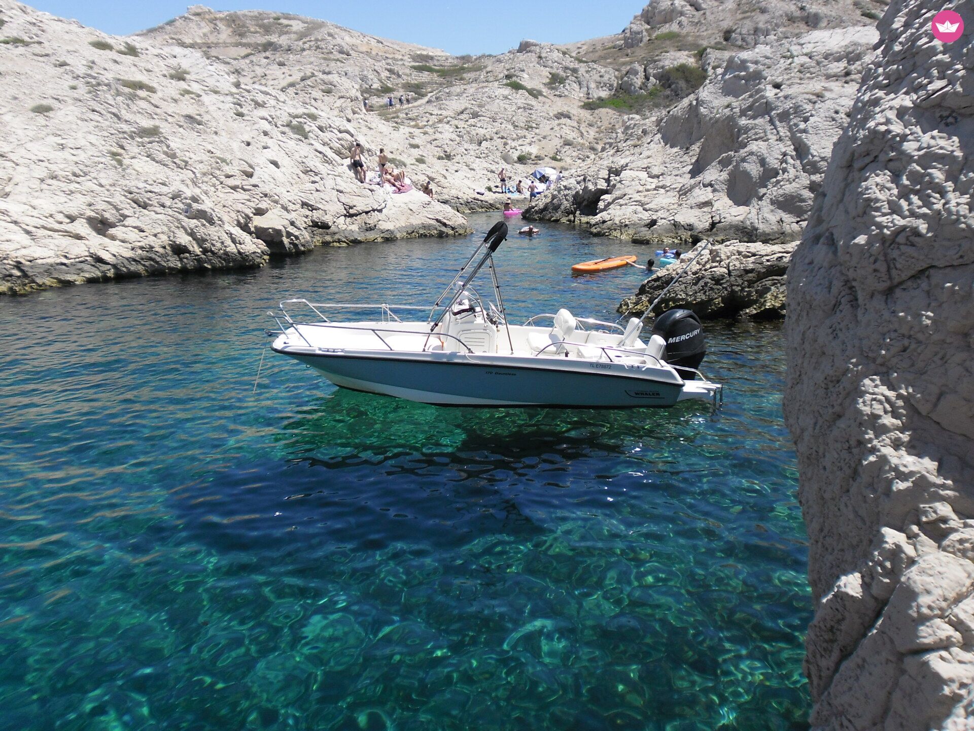 Bateau à moteur Boston Whaler DAUNTLESS 170 100cv 2