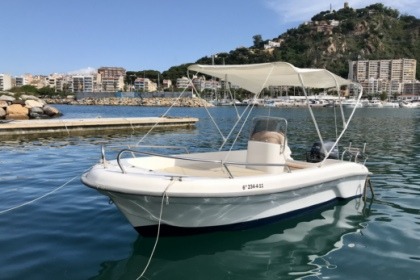 Noleggio Barca senza patente  Astec Fiber 400 Blanes