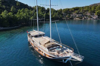 Aluguel Escuna Luxury Gulet with a capacity of 12 people Luxury Ketch Marmaris