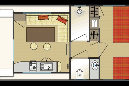 Vacances détente assurées sur cette péniche Sui