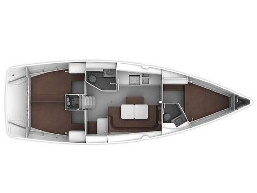 Sailboat Bavaria Bavaria Cruiser 41 Boat design plan