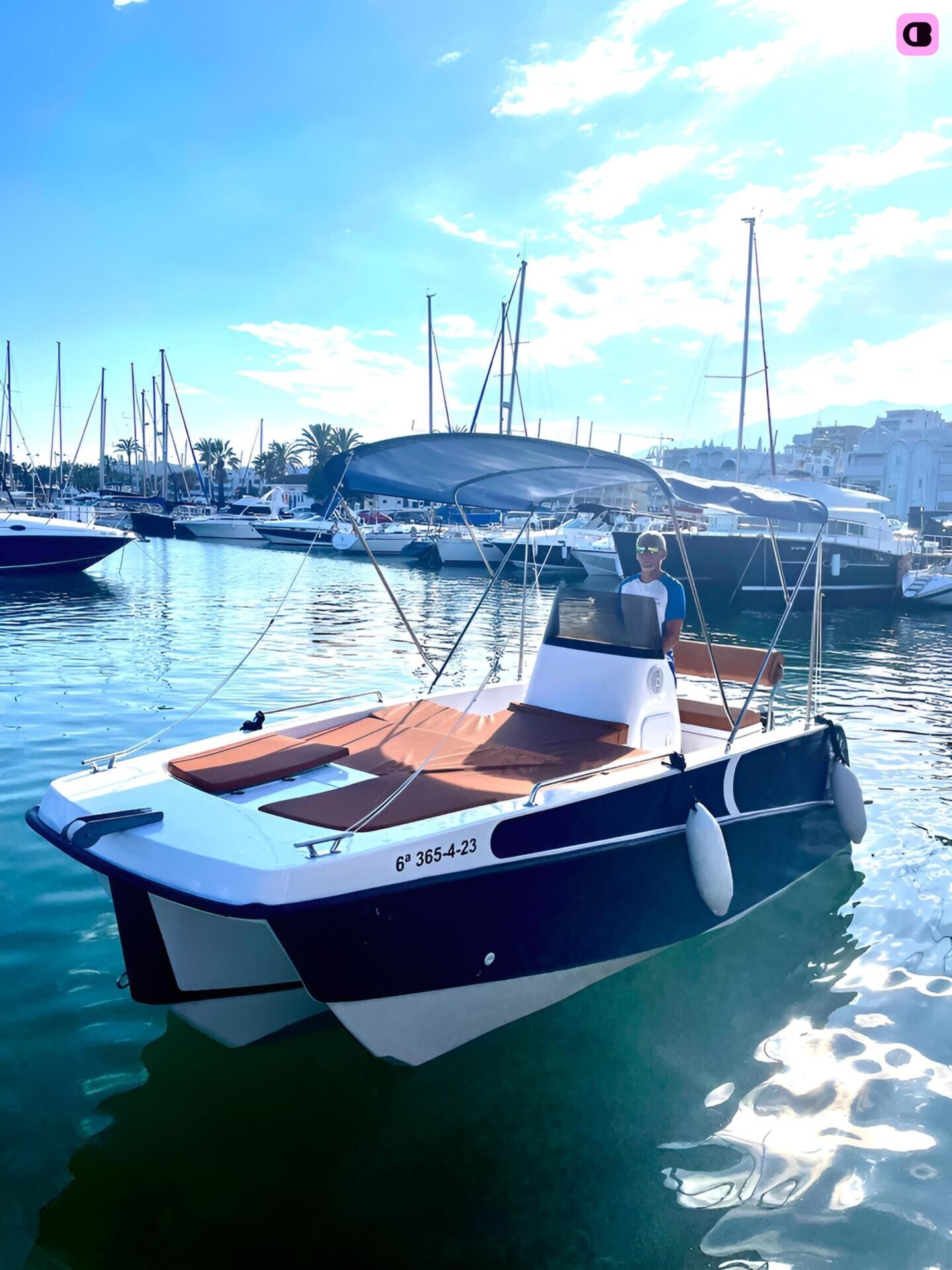 Bateau sans permis OLBAP TR5 15cv 3