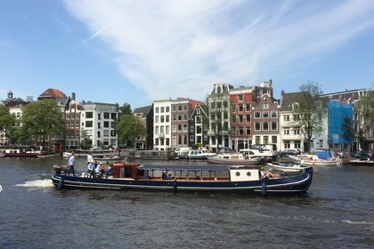 Verhuur Motorboot Custom Luxe Salonboot Tjalk Rinske Amsterdam