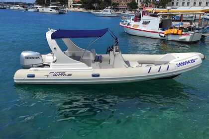 Rental RIB Princi fire wake Zadar