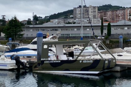 Charter Motorboat Landing Cat 01 Pontevedra