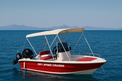 Rental Boat without license  Unique Open 6 Antiparos
