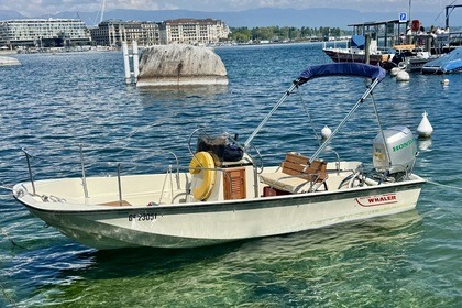 Miete Motorboot Boston Whaler Montauk 17 Genf
