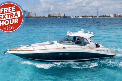 Verhuur Motorboot Sea Ray Sundancer Cancún