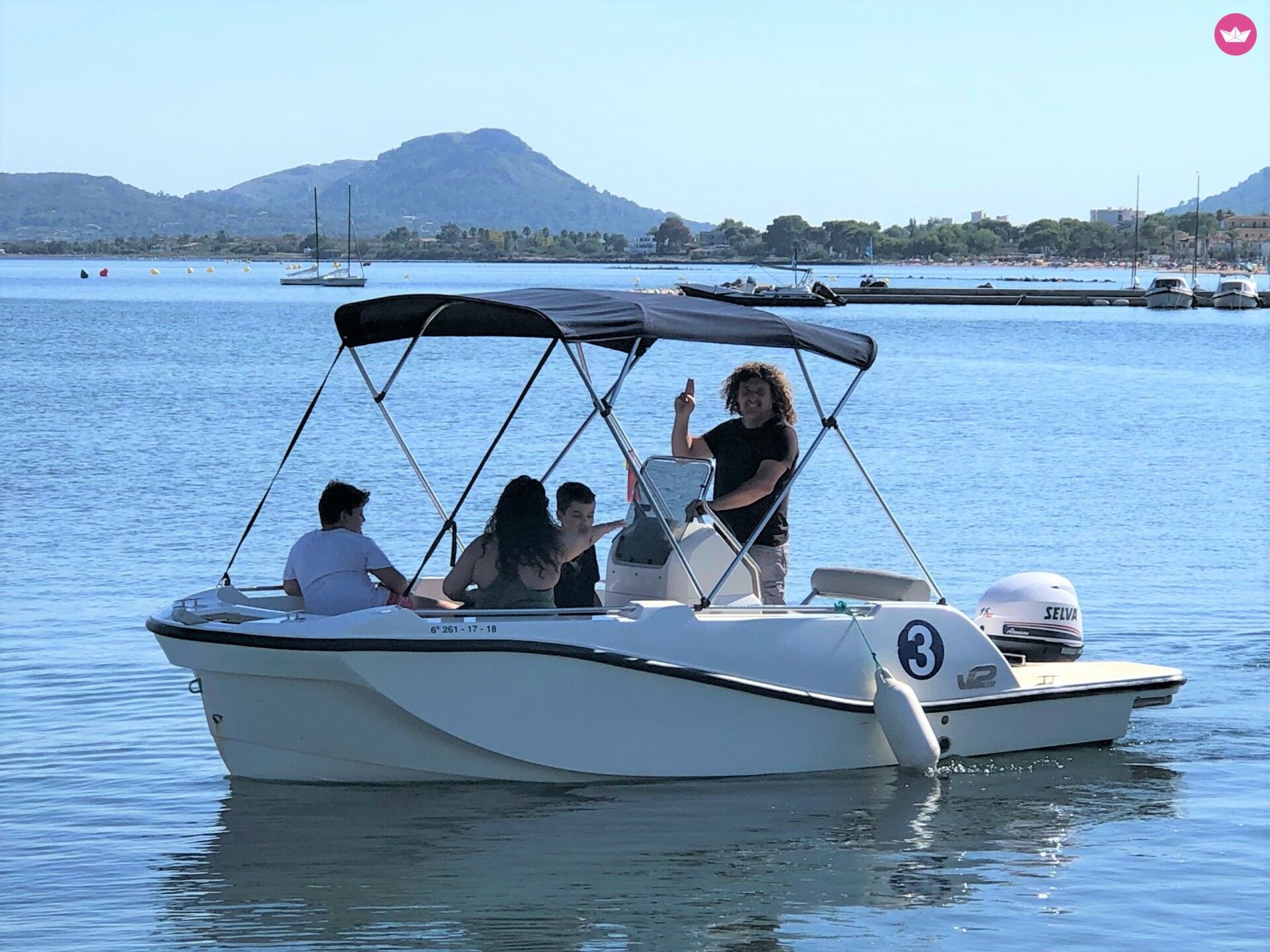 Bateau sans permis V2 v2 15cv 2