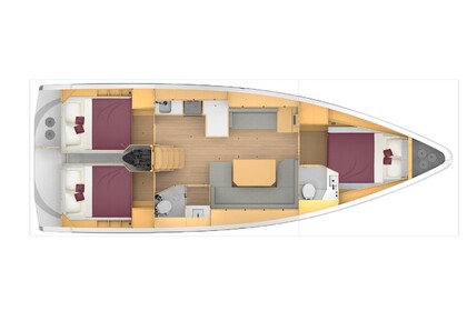 Charter Sailboat  Bavaria C42 Preveza