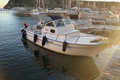Rental Motorboat Poseidon nemesis 23 cabin Procida