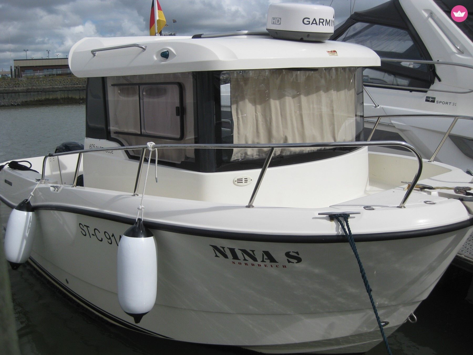 Bateau à moteur Quicksilver 605 Pilothouse 115cv 2