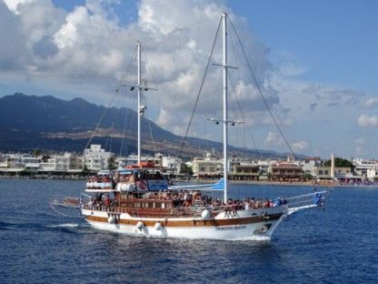 Location Bateau à moteur Traditional Greek Wooden Motroboat Kos