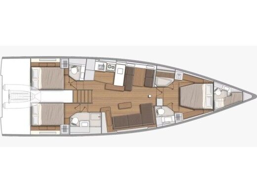 Sailboat  First 53  Boat design plan