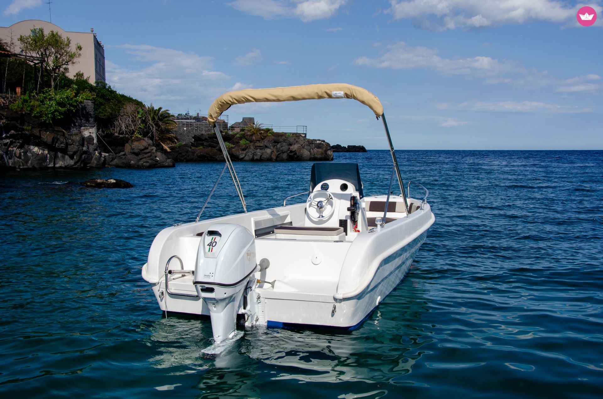 Bateau sans permis Atlantic srl Barca 5.55m senza patente anno 2026 40cv 3