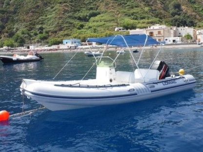 Miete RIB Lomac Nautica 6 Mt Liparische Inseln